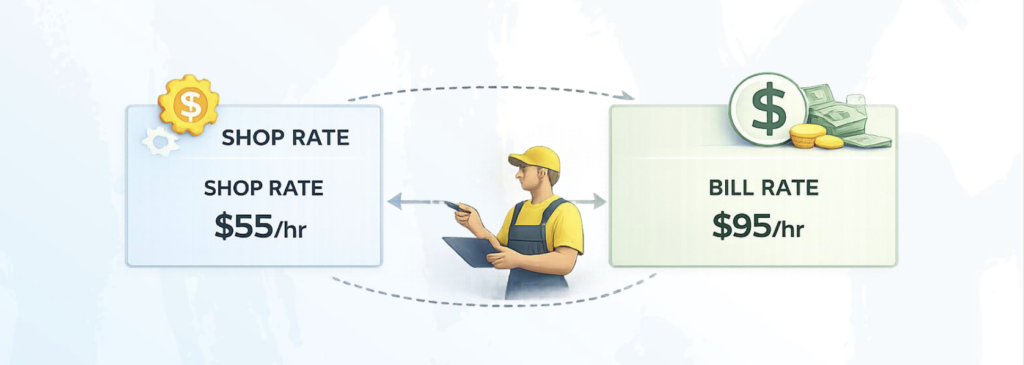 Shop Rate v Bill rate